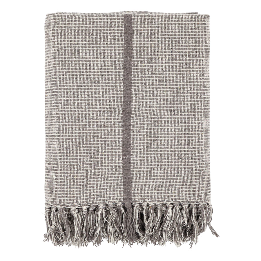 Hand Woven Mocca Throw