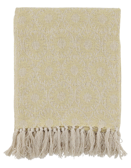 Hand Woven Melon Throw