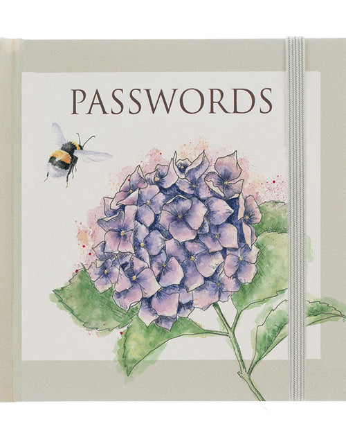 Load image into Gallery viewer, &#39;Hydrangea&#39; Password Book
