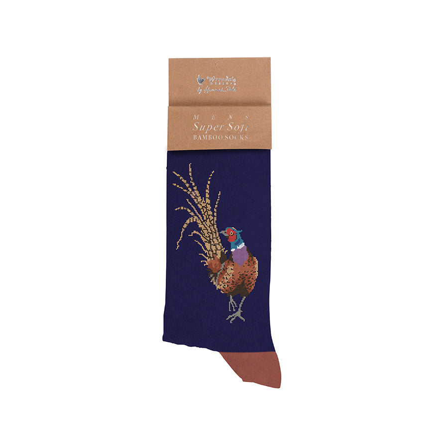 'Ready For My Close-Up' Pheasant Men's Socks