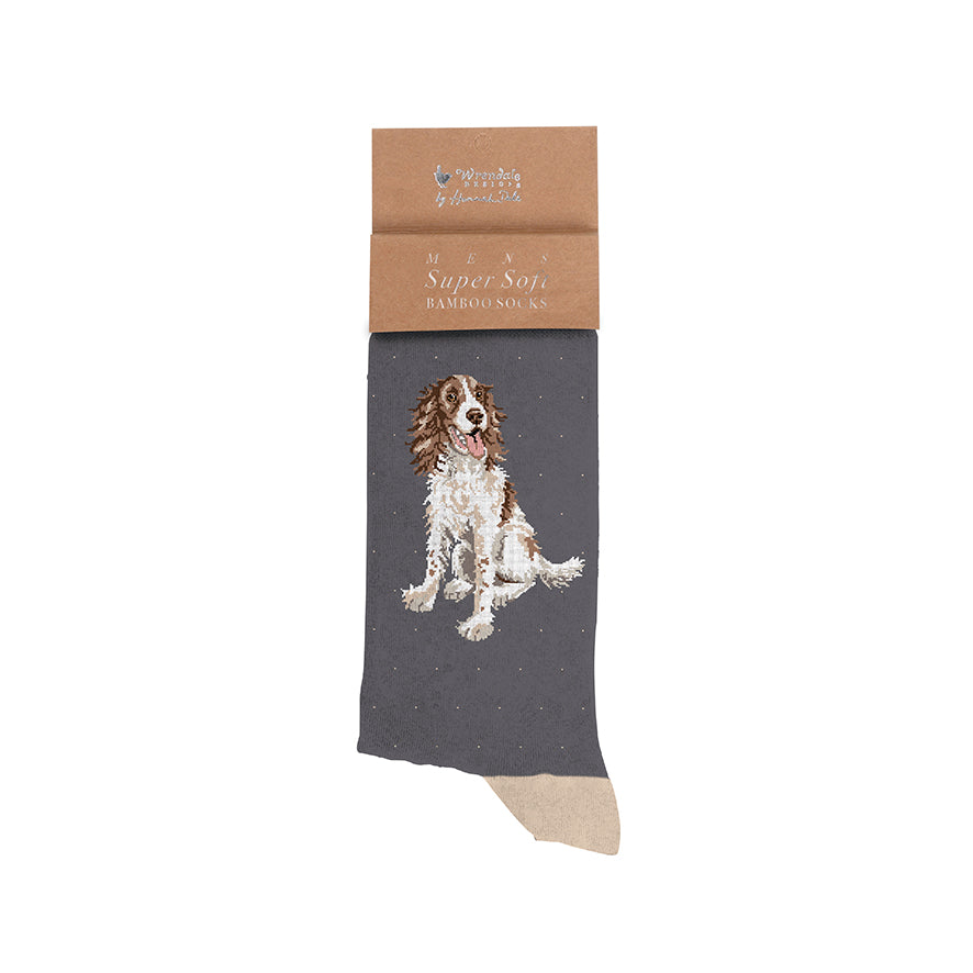 'Willow' Spaniel Men's Socks