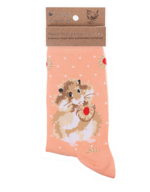 Load image into Gallery viewer, &#39;Diet Starts Tomorrow&#39; Hamster Socks
