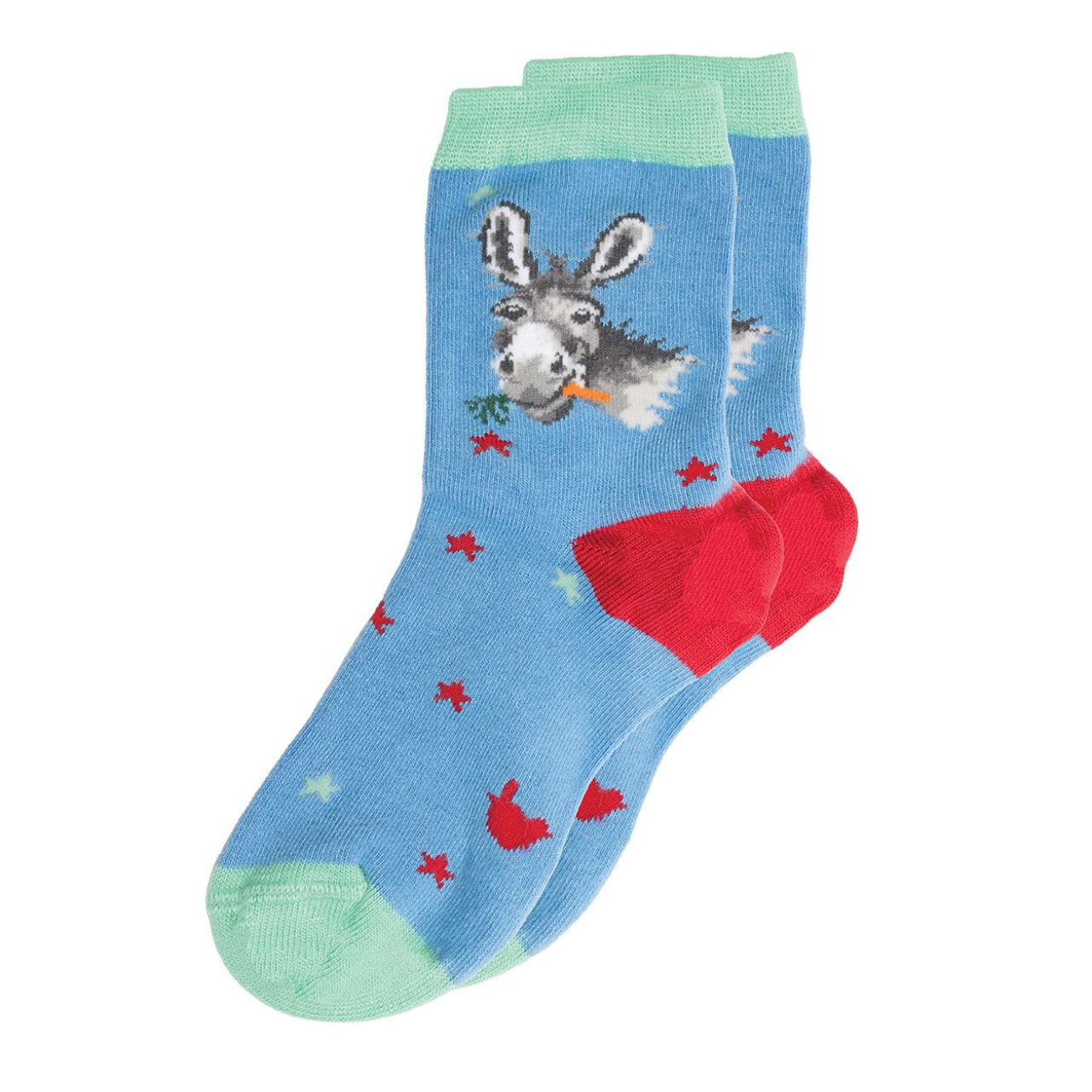 'Gentle Jack' Donkey Children's Socks