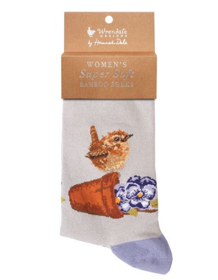 Pottering About Wren Socks