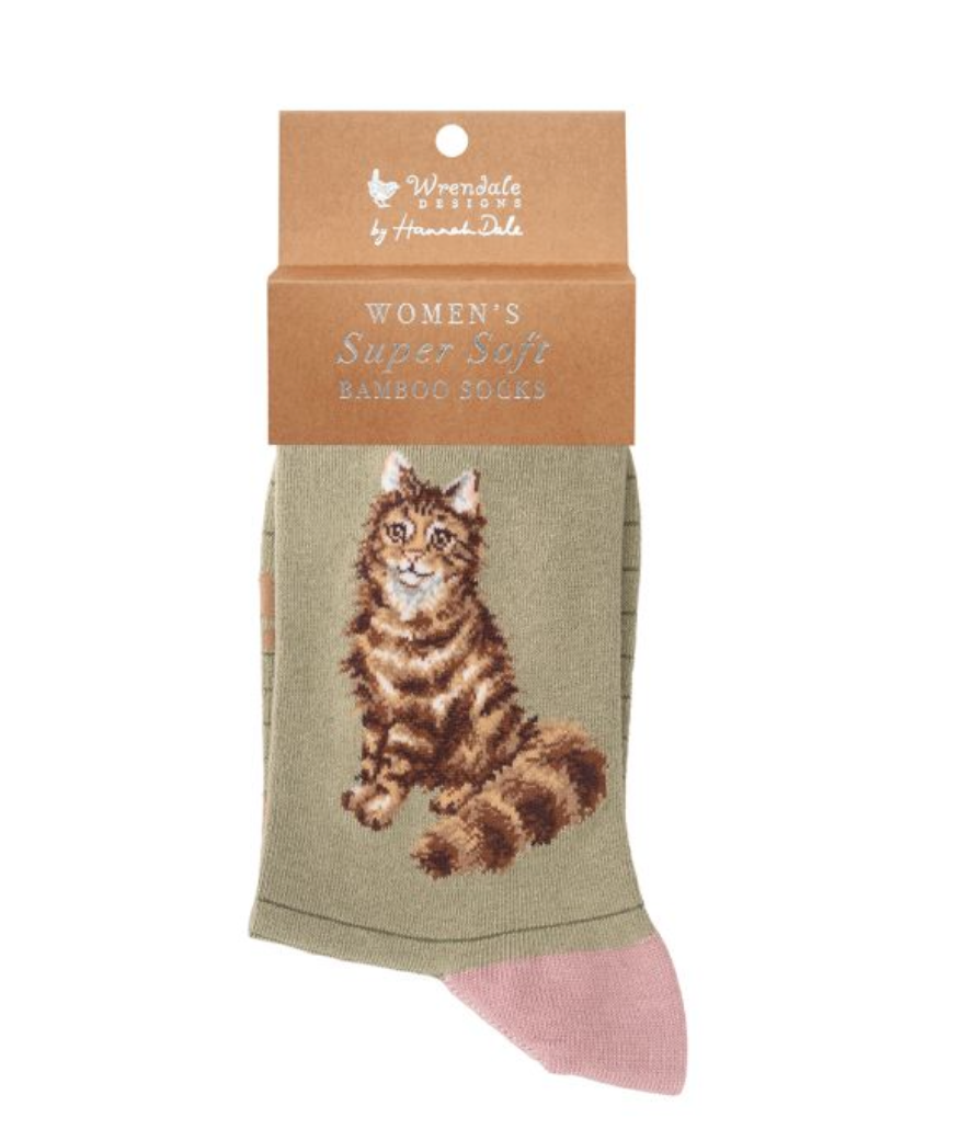 Wrendale Feline Fabulous Cat Socks