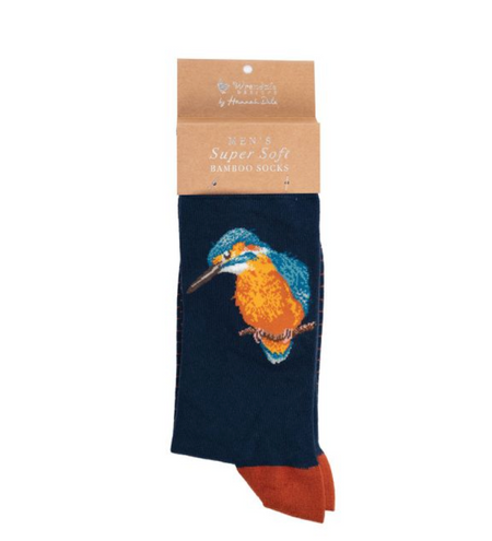 Wrendale The Kingfisher Men's Socks