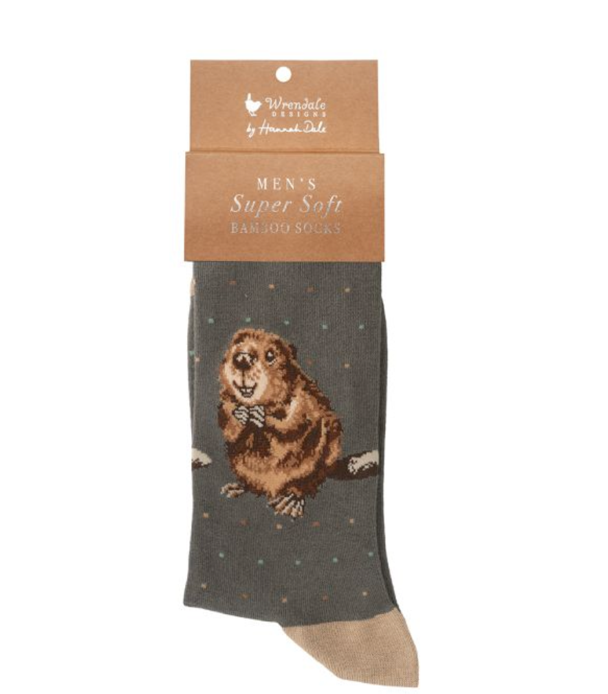 Wrendale The Arborist Beaver Men's Socks