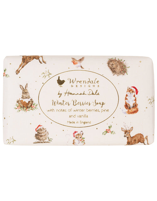 Load image into Gallery viewer, Winter Berries Christmas Soap
