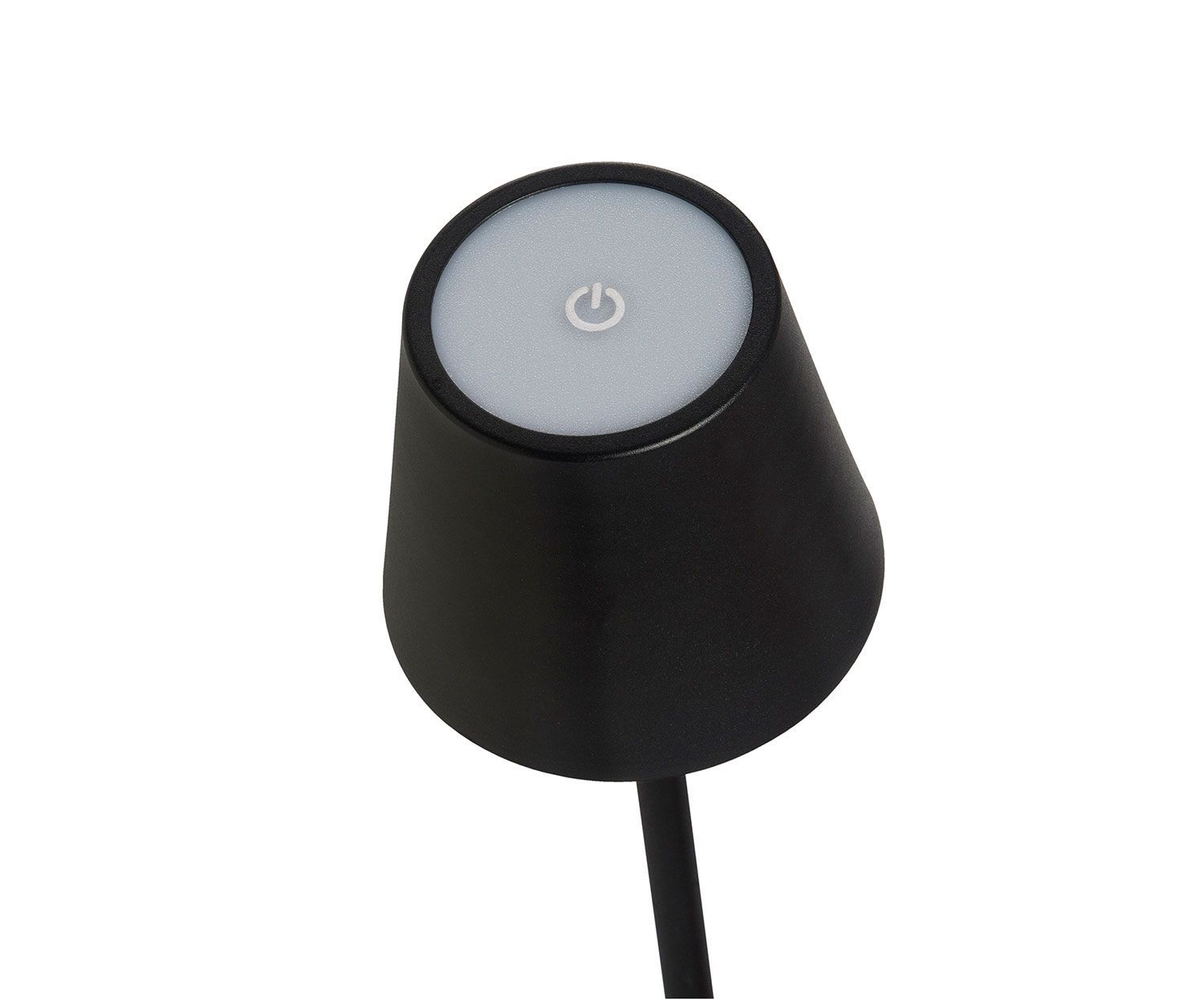 Black Wireless LED Lamp