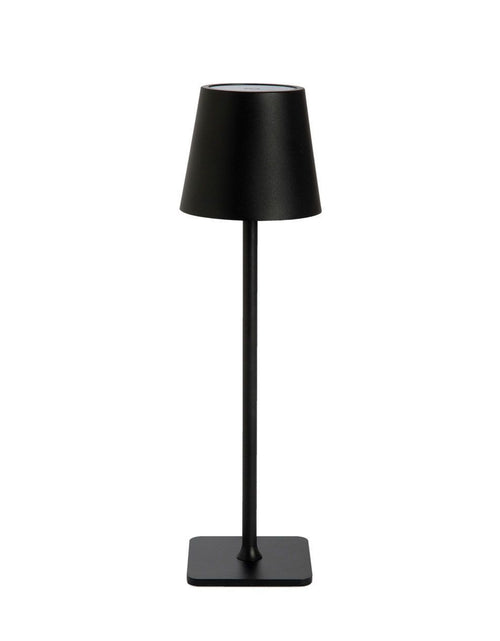 Load image into Gallery viewer, Black Wireless LED Lamp
