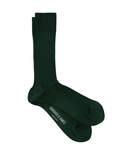 Load image into Gallery viewer, Dark Green Archer Socks
