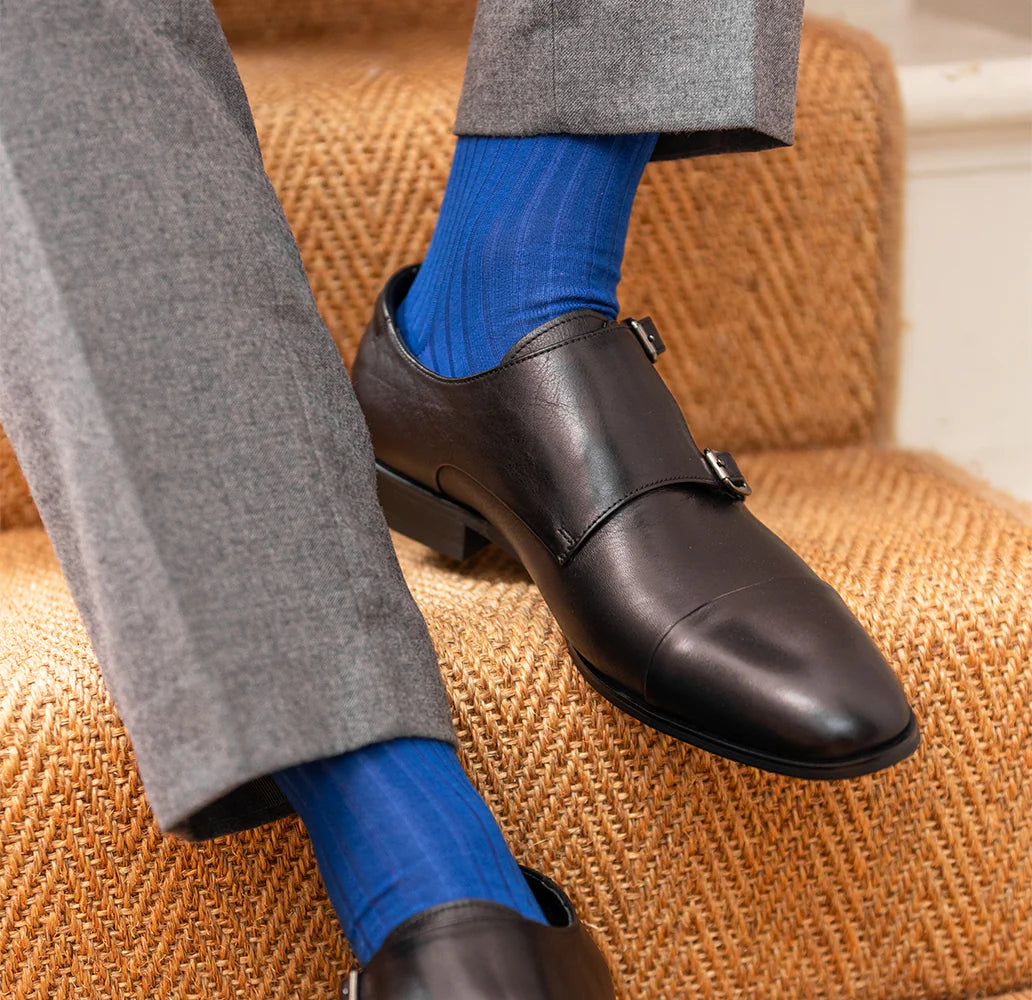 Royal Blue Archer Socks