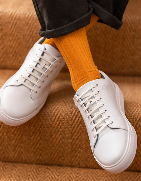 Mustard Archer Socks