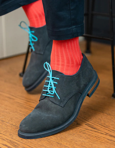 Salmon Archer Socks