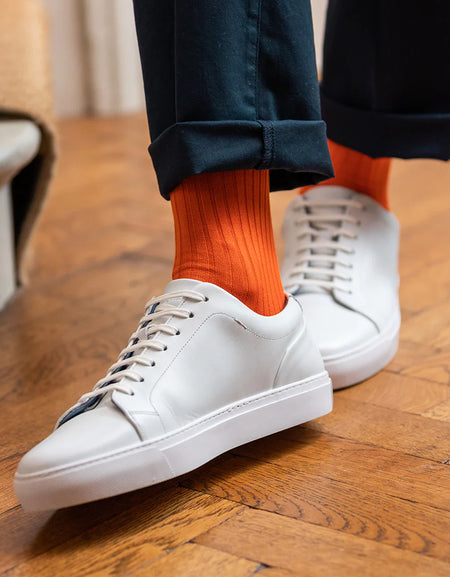 Orange Archer Socks