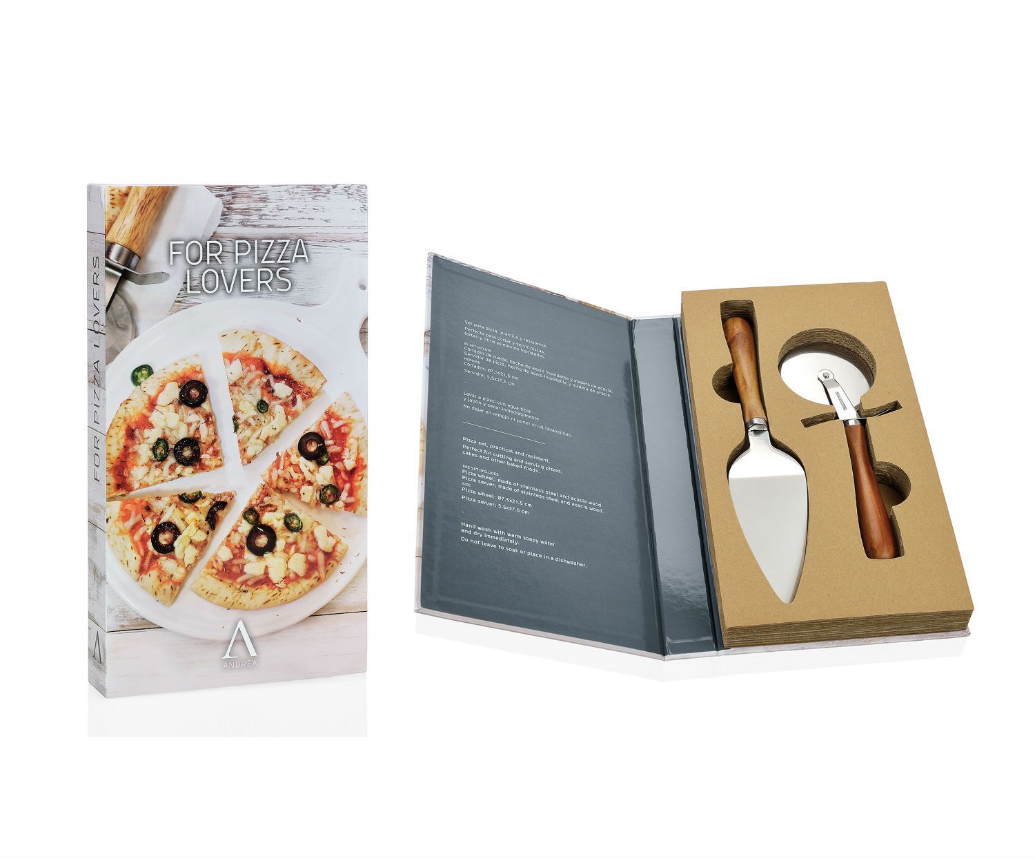 Set of 2 Gourmet Pizza Utensils